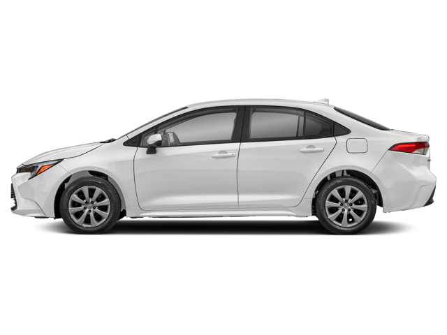 White 2023 Corolla Hybrid