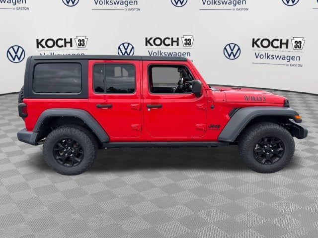 2022 Jeep Wrangler Unlimited Willys