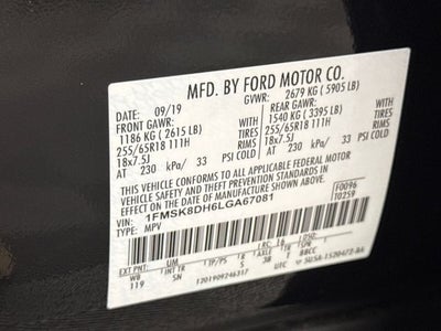 2020 Ford Explorer XLT