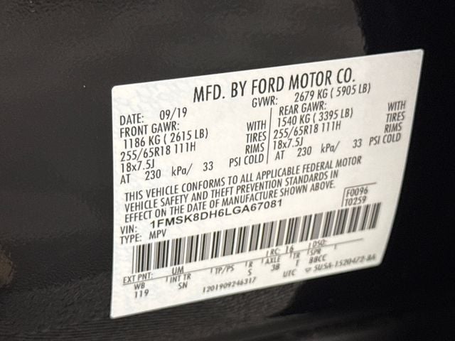 2020 Ford Explorer XLT