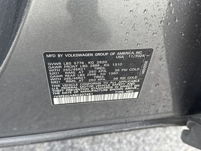 2025 Volkswagen Atlas Cross Sport 2.0T SEL Premium R-Line