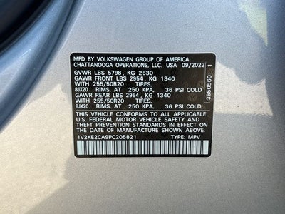 2023 Volkswagen Atlas Cross Sport 3.6L V6 SE w/Technology