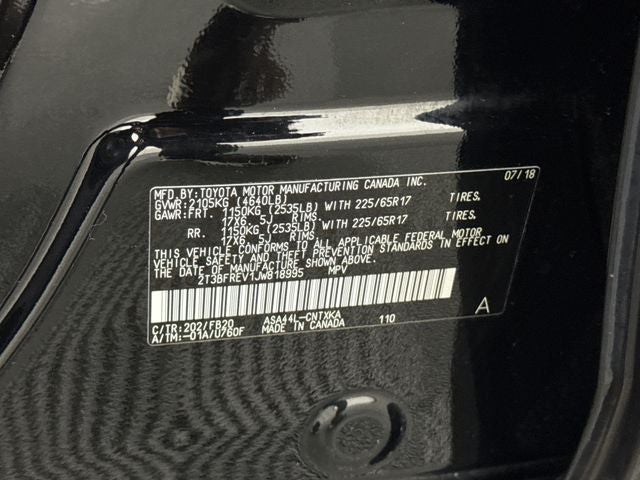 2018 Toyota RAV4 LE