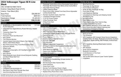 2024 Volkswagen Tiguan SE R-Line Black