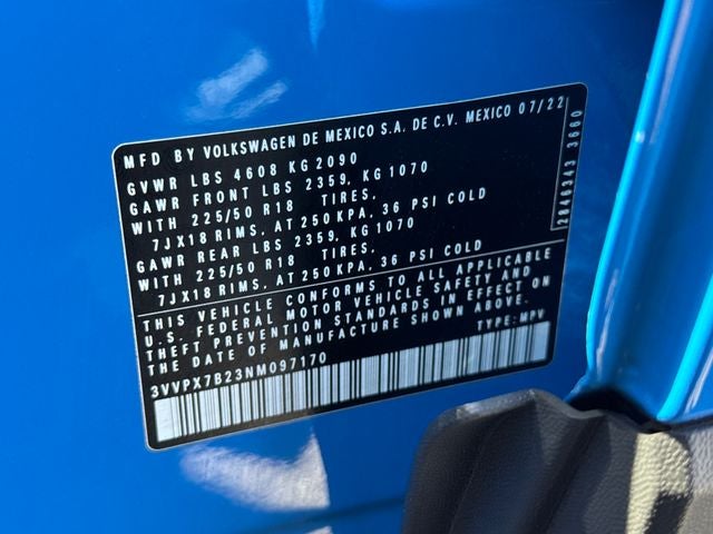 2022 Volkswagen Taos SE