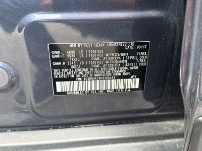 2017 Subaru Outback Limited