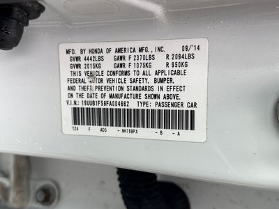2015 Acura TLX Tech