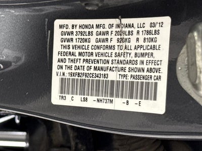 2012 Honda Civic EX-L