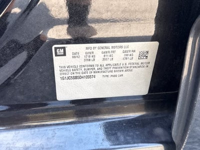 2013 Chevrolet Sonic LT