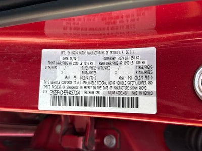 2024 Mazda Mazda3 2.5 S Preferred Package