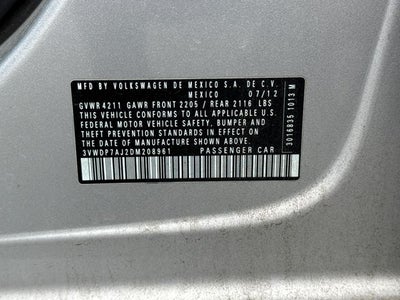 2013 Volkswagen Jetta 2.5L SE Convenience