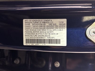 2025 Honda Pilot Sport