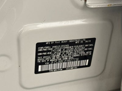 2015 Subaru Forester 2.5i