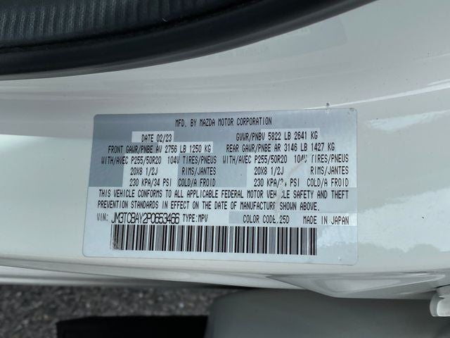 2023 Mazda Mazda CX-9 Touring Plus