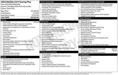 2023 Mazda Mazda CX-9 Touring Plus