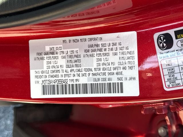 2023 Mazda Mazda CX-9 Touring Plus