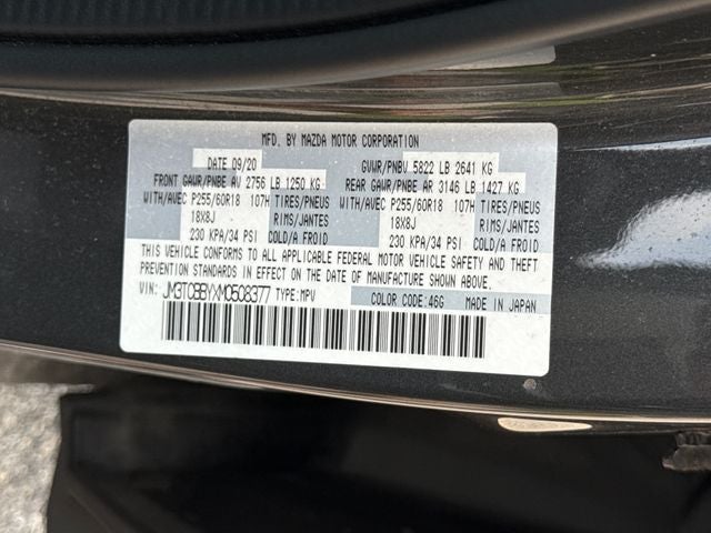 2021 Mazda Mazda CX-9 Sport