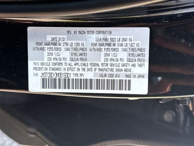 2021 Mazda Mazda CX-9 Grand Touring
