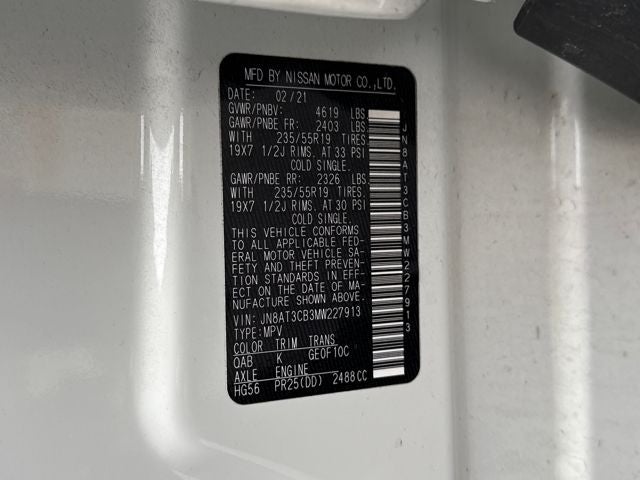 2021 Nissan Rogue SL