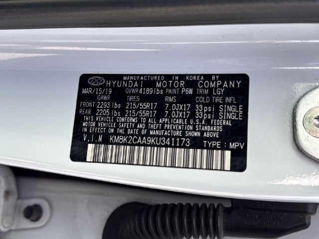 2019 Hyundai Kona SEL