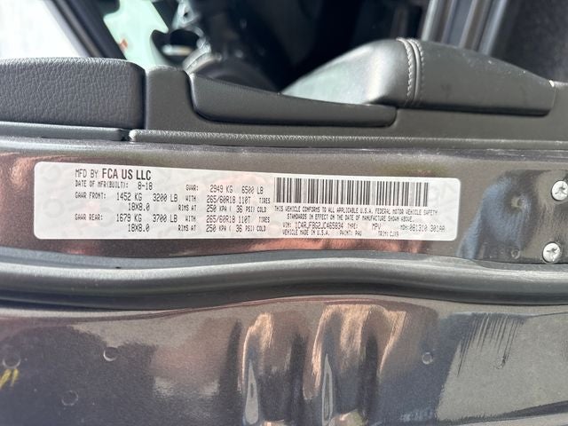 2018 Jeep Grand Cherokee Limited