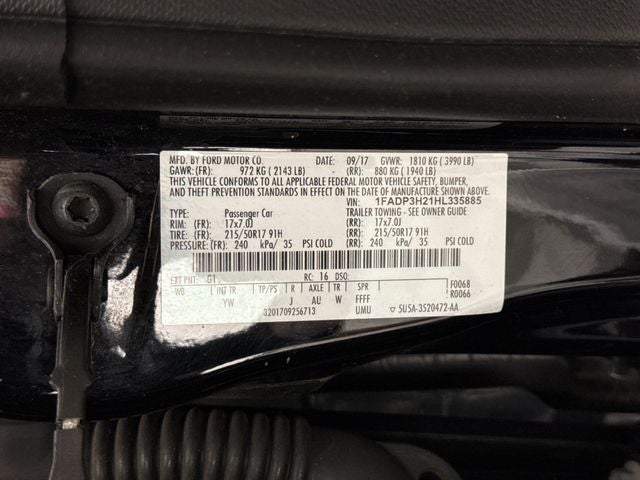 2017 Ford Focus SEL