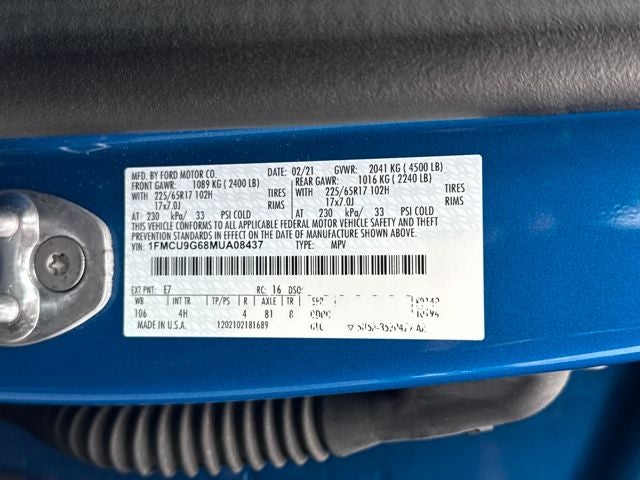 2021 Ford Escape SE