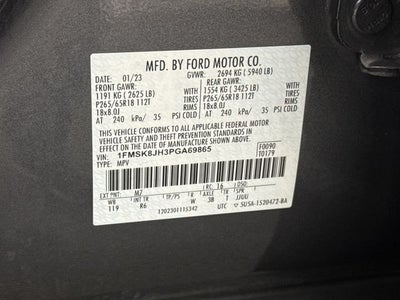 2023 Ford Explorer Timberline