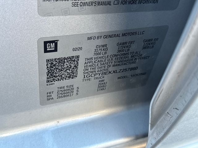 2020 Chevrolet Silverado 1500 Custom