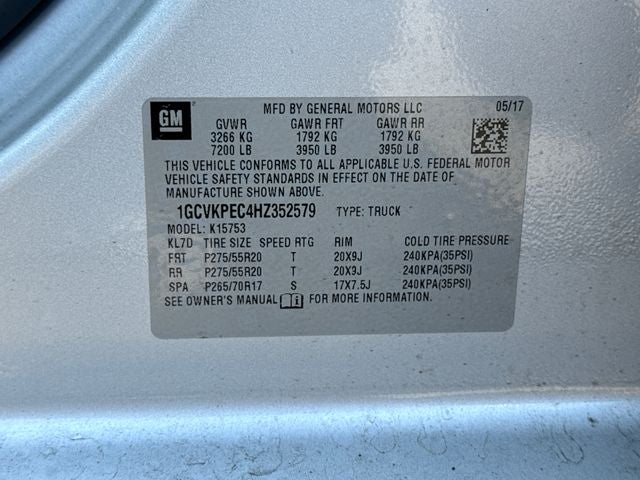 2017 Chevrolet Silverado 1500 Custom