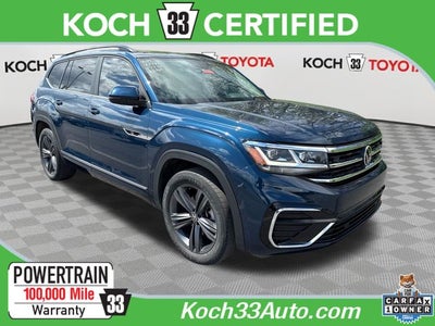 2021 Volkswagen Atlas 3.6L V6 SE w/Technology R-Line