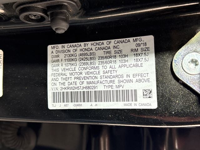 2018 Honda CR-V EX
