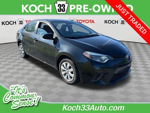 2016 Toyota Corolla LE