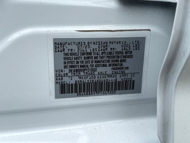 2023 Nissan Sentra SR