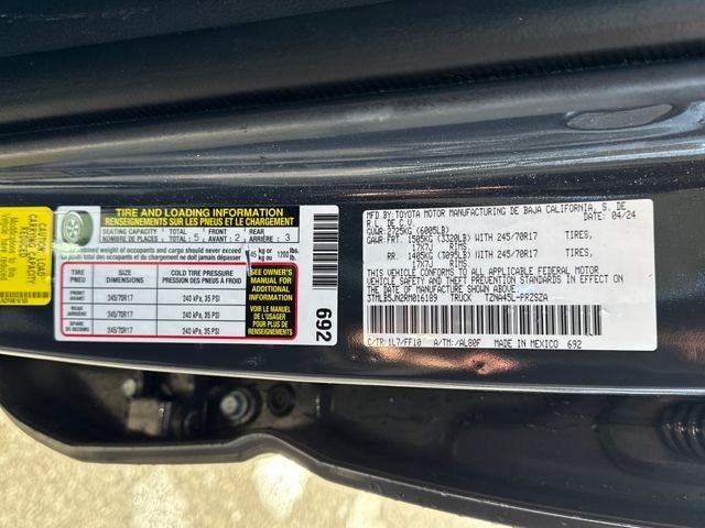 2024 Toyota Tacoma SR5