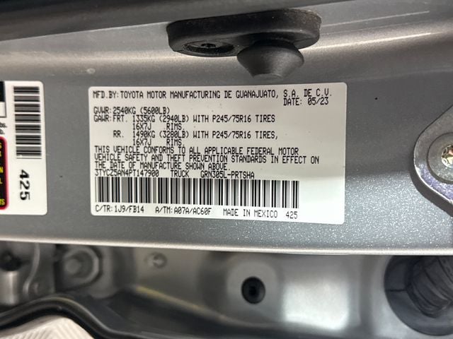 2023 Toyota Tacoma SR V6