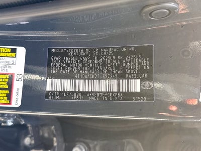 2026 Toyota Camry XSE