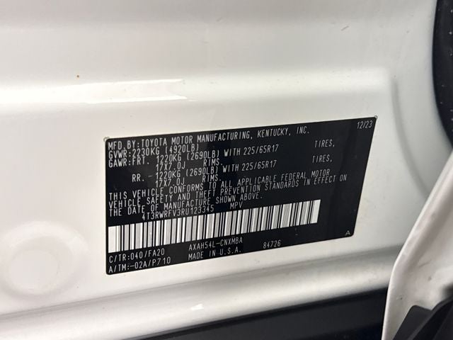 2024 Toyota RAV4 Hybrid XLE