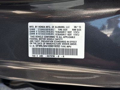 2014 Honda Odyssey EX