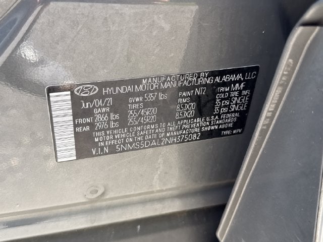 2022 Hyundai Santa Fe Calligraphy