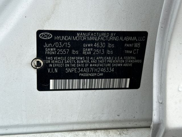 2015 Hyundai Sonata Limited
