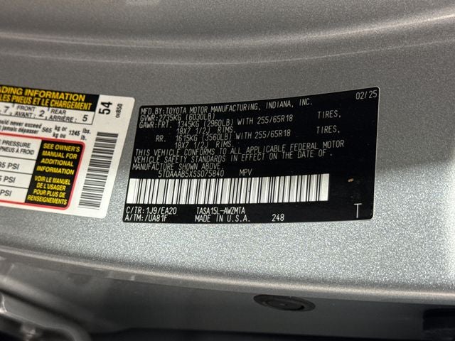 2025 Toyota Grand Highlander XLE