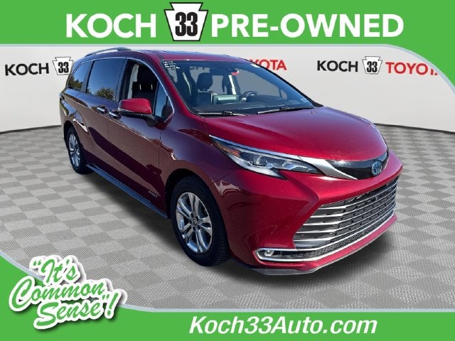 2021 Toyota Sienna Platinum 7 Passenger