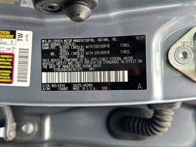 2022 Toyota Highlander XLE