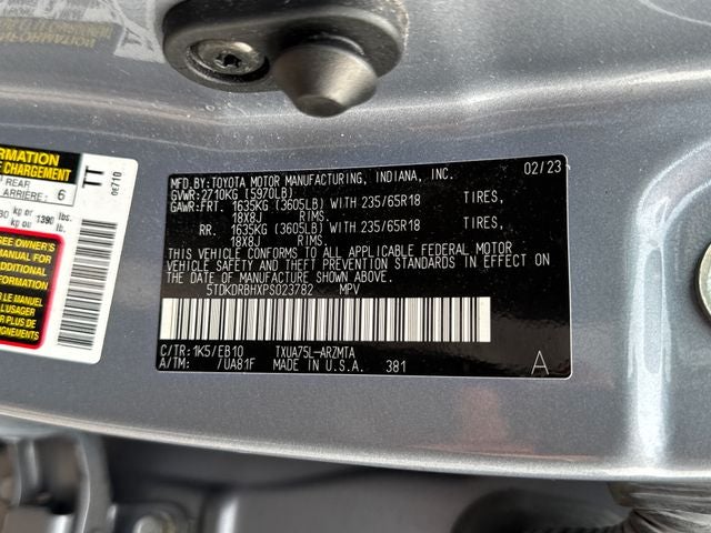 2023 Toyota Highlander XLE