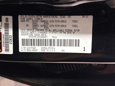 2021 Toyota Tundra SR5