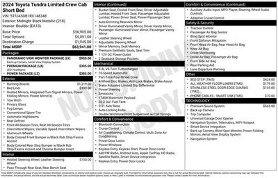 2024 Toyota Tundra Limited