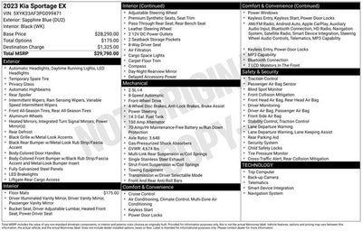 2023 Kia Sportage EX