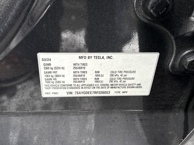 2024 Tesla Model Y Long Range