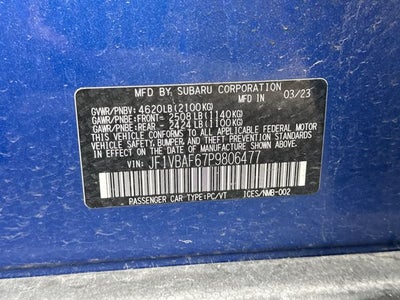2023 Subaru WRX Premium